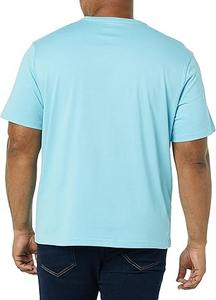 Nouveaux T-shirts thermiques pour hommes, style actuel, couleur unie, tricoté robuste, col contrastant, meilleur design, en vente - Product Image 3