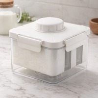 FLORAL INTERNATIONAL Presse à Fromage Manuelle Portable en Plastique, Boîte à Filtre pour Yaourt, Presse à Tofu, Contenant Sans BPA, Écologique