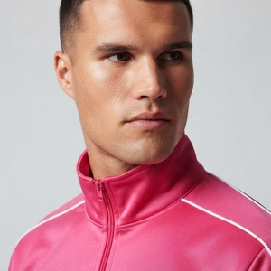 Traje Deportivo Cortavientos Ligero Personalizado para Hombre, Chaqueta Tejida de Dos Piezas y Pantalones Deportivos - Product Image 3
