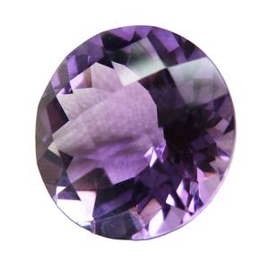 สอบเทียบธรรมชาติทรงกลมทรงอัญมณีหลวมขนาดฟรีสีม่วงอเมทิสต์ตัดเหลี่ยมเพชรพลอยสําหรับเครื่องประดับทําอัญมณี - Product Image 3