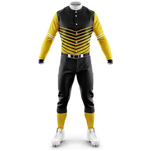 Uniformes de baseball et de softball unisexes pour jeunes hommes, maillots personnalisés cousus, broderie sublimée, respirants, tailles plus grandes - Product Image 3