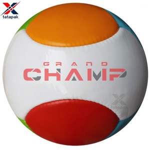 ลูกฟุตบอลคุณภาพสูง ผลิตจาก PVC เย็บด้วยเครื่องจักร เป็นมิตรกับสิ่งแวดล้อม กันน้ำ สำหรับมืออาชีพ ผู้ใหญ่ ใช้ได้ทั้งชายและหญิง เหมาะสำหรับการแข่งขันอย่างเป็นทางการ สามารถปรับแต่งโลโก้ได้ - Product Image 3