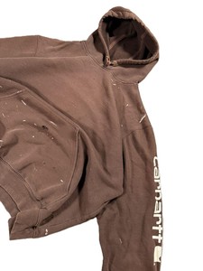 Sweat à capuche personnalisé pour homme, coupe ample, effet délavé, avec fermeture éclair, impression numérique motif dessin animé, coupe carrée, effet vieilli, 100% coton - Product Image 2