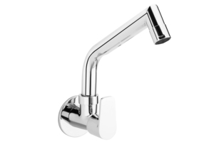 ก๊อกน้ำติดผนังทองเหลืองชุบโครเมียม ก๊อกน้ำเครื่องซักผ้า ก๊อกอ่างล้างหน้า ก๊อกน้ำร้อนน้ำเย็น ก๊อกน้ำห้องครัว - Product Image 3