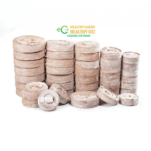 Pellets de Turba de Coco de Bajo Contenido de EC de Primera Calidad al por Mayor para Ahorro de Agua, Propagación de Plantas y Crecimiento Saludable de Raíces - Product Image 3