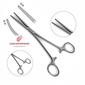 Rochester Pean Forceps Surgical Instrument Stainless Steel Hemostatic Clamp Medical <b>Precision</b> <b>Tool</b> Reusable - Product Image 1