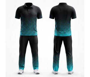 Professional Team <b>Cricket</b> Uniform Supplier Sublimation Printed | Men Women Youth <b>Cricket</b> Wears Polo Shirt and Trouser Full Team - Product Image 6