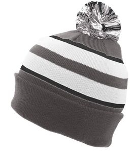 Wholesale Custom Grey Unisex Knit Cuffed <b>Beanies</b> Winter Soft Warm 100% Cotton Outdoor Sports Ear Protection Custom Logo - Product Image 2