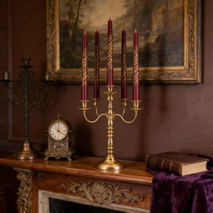 European Modern Multi-head Tabletop Candelabra Iron Valentine's Day Home Decorative Candle Holder for Wedding Banquet Decor - Product Image 3