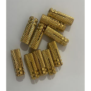 ผู้ส่งออกสินค้าคุณภาพสูงสุด ขายส่งอุปกรณ์ยึดติดผลิตในอินเดีย ตะขอเกี่ยวทองเหลืองแบบตัดได้ M8 สำหรับใช้กับเฟอร์นิเจอร์และอุปกรณ์ติดตั้ง - Product Image 1