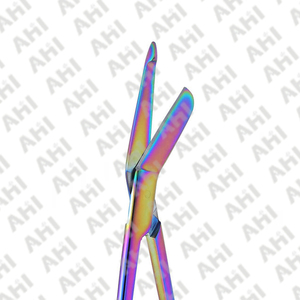 Latest Design Stainless Steel Lister Scissors Bandage Cutting Scissors Curved Blades ISO & CE Certified Instruments - Product Image 5