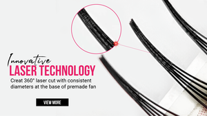 ขนตาปลอม Charmlash ขายส่ง แบรนด์ส่วนตัว ถาดขนตาสำเร็จรูป ขนตาวอลลุ่มสำเร็จรูป บรรจุภัณฑ์รักษ์โลก นุ่ม เรียงเส้นสวย - Product Image 4