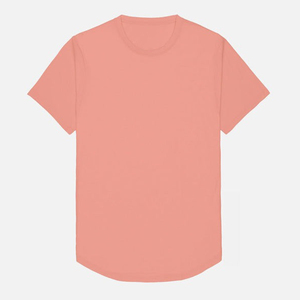 T-shirt col rond tendance pour homme en coton French Terry, streetwear, manches courtes, fitness, t-shirts personnalisés, coupe ajustée pour homme - Product Image 6