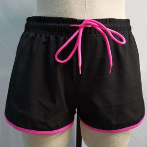 Shorts de sport et de course pour femme, taille haute, vintage, respirants, 100 % coton, directement de l'usine - Product Image 2