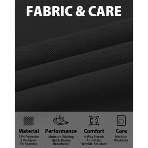 Women Custom <b>Scrub</b> <b>Set</b> Black Sleeveless Top With Pants Medical Uniform Hospital Workwear Cotton Polyester Woven Fabric - Product Image 5