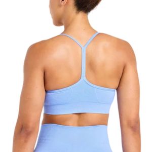 Soutien-gorge de sport sans couture pour femme, rembourré, sans armatures, extensible, respirant, idéal pour la gym, la course et le yoga - Product Image 2