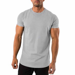 Camiseta de Manga Corta para Hombre, Personalizada, Ajustada, de Poliéster/Algodón, Tejido de Punto, Transpirable, de Secado Rápido, Ecológica, de Alta Calidad, Venta al Por Mayor - Product Image 5