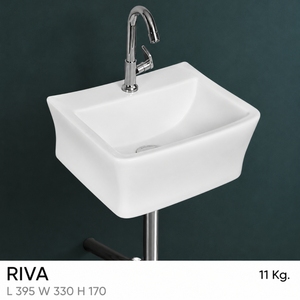 Lavabo Cuadrado con Pedestal para Baño, Grifo Cromado de un Solo Orificio con Manija de Palanca, Diseño Contemporáneo, Acabado Liso y Brillante, para Lavado de Manos - Product Image 2