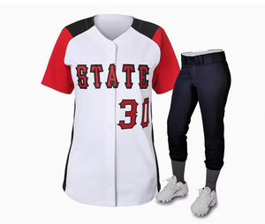 Vente en gros de maillots de baseball personnalisés en polyester 100% à bas prix, t-shirts vierges pour hommes, uniforme de baseball à enfiler - Product Image 1
