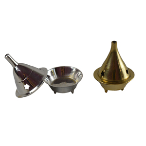 Hot Sale Zikra Handicrafts Eco-Friendly Brass <b>Incense</b> Burner Anti-Odour Indian Sandalwood <b>Cone</b> <b>Incense</b> Holder Indoor Decor - Product Image 3