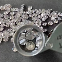 IGI Sertifikalı Laboratuvarda Yetiştirilmiş Elmaslar D Renk VVS VS Berraklık 3EX Yuvarlak Brilyant Kesim Gevşek Elmaslar 0.5ct - 2ct