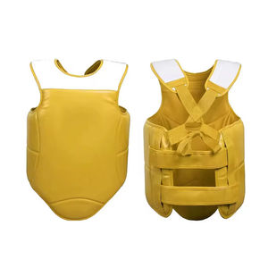 Équipement de protection thoracique pour l'entraînement sportif, vêtements de sécurité pour la boxe et la pratique en salle de sport, équipement de protection athlétique rembourré pour la poitrine. - Product Image 1