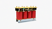 Transformateur abaisseur de tension de type sec 380/130V Dyn11 pour panneaux de commande