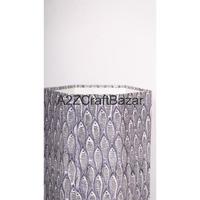 Poubelle hexagonale pliable innovante et élégante en carton et tissu de coton pour usage extérieur, gestion durable des déchets