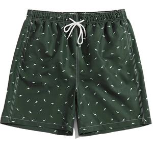 Maillot de bain pour hommes, short de sport imprimé avec cordon, taille élastique, grande taille, pour entraînement, jogging d'été, Sweat-shirt - Product Image 1