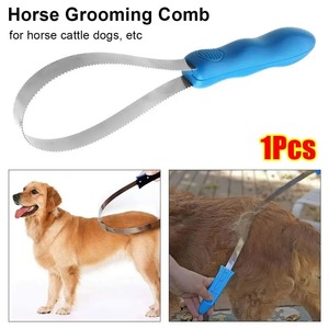 1 Peigne de toilettage pour chevaux, brosse équestre, grattoir antidérapant pour animaux, bétail, tous types de chiens, outil de toilettage pour chevaux - Product Image 6