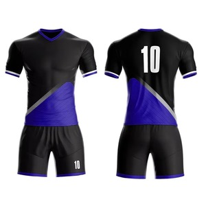 Ensemble de maillots de football personnalisés en gros, uniforme d'équipe de football, fabricant de vêtements de sport, fournisseur de marques privées - Product Image 1