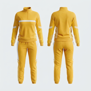 Nueva Llegada: Conjunto Deportivo de Mujer de Alta Calidad con Cierre de Cremallera, Servicio OEM, Secado Rápido, Transpirable, Colores Sólidos, con Bolsillos Laterales - Product Image 6