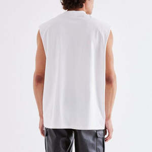 Camiseta sin mangas de rendimiento atlético para hombre, de secado rápido, para gimnasio, entrenamiento físico - Product Image 3