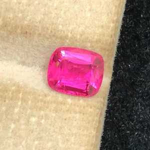 Turmalina Rubelita Natural Corte Cojín de Afganistán, Gema Suelta para la Elaboración de Joyería Fina - Product Image 2