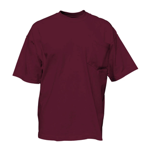 Camiseta de Cuello Redondo para Hombre, 100% Algodón, Corte Ajustado, con Bolsillo, Diseño OEM Personalizado, para Mayor Comodidad y Estilo Durante Todo el Día, Secado Rápido y Transpirable - Product Image 2