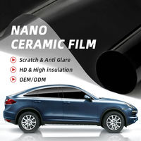Film solaire pour vitres de voiture 2 plis en carbone nano, film isolant anti-éblouissement, anti-explosion, film teinté polarisé pour vitres de voiture