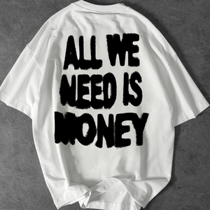 Camiseta Oversize de Algodón Pesado con Lavado Ácido, Premium, Vintage, Lisa, Personalizable, Estilo Urbano - Product Image 2
