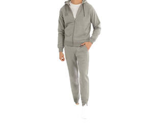 Pantalon de survêtement gris pour homme, décontracté, respirant, léger, avec poches latérales, taille élastique, cordon de serrage, en coton, pour l'automne - Product Image 2