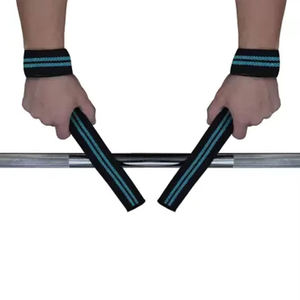 Sangles de poignet ajustables en coton personnalisées, légères et rembourrées, pour la musculation, la remise en forme, soutien pour l'entraînement en salle de sport pour hommes - Product Image 4