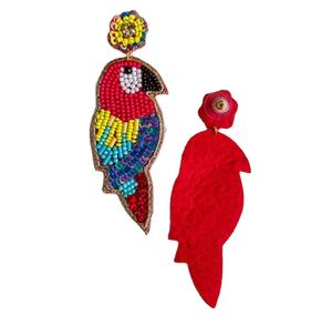 ต่างหูลูกปัดรูปนกทำด้วยมือต่างหูลูกปัดหลายแบบตามสั่งสำหรับผู้หญิงเครื่องประดับสำหรับงานปาร์ตี้ในราคาที่ดีที่สุดต่างหูลูกปัด - Product Image 1