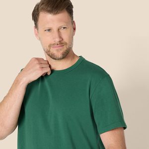 Wholesale Mens Slim Fit Acid Wash <b>TShirt</b> Crew Neck Short Sleeve Stonewashed Tee Front Logo High Quality Heavyweight Available - Product Image 6