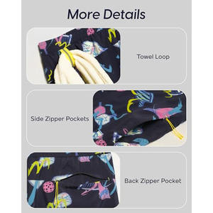 Pantalones Cortos Deportivos de Alta Calidad con Logotipo Personalizado, Cintura Elástica, para Verano, de Poliéster y Algodón, para Hombre - Product Image 3