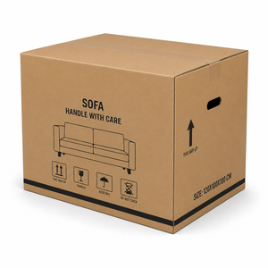 Heavy Duty Flexo Printed Shipping <b>Box</b> for Sofa Transport - Product Image 1