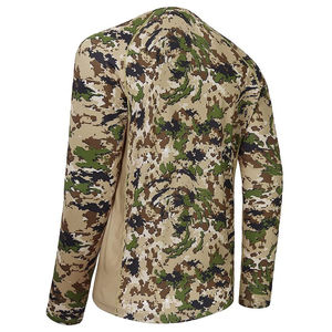 Camiseta de Caza de Lona Resistente al Viento para Hombre, Cómoda, de Alta Calidad, con Diseño de Logotipo Personalizado, Transpirable, de Manga Larga para Invierno - Product Image 3