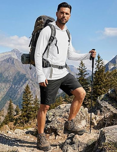 Sudadera con Capucha para Hombre, Protección Solar UPF 50+, Estampada, Transpirable, Manga Larga, Ligera, de Secado Rápido, para Pesca - Product Image 4