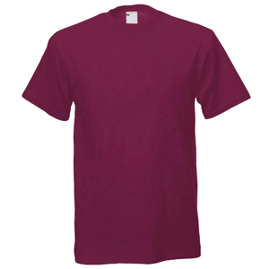 T-shirt surdimensionné décontracté en polyester/coton 200g pour homme teint uni avec service OEM disponible - Product Image 2