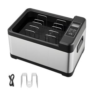 Cuocitore Sous Vide Smart da 800W con Display Digitale LED, Controllo Preciso della Temperatura, Coperchio in Vetro, Macchina per Cottura Sous Vide - Product Image 1