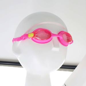 Gafas de natación con correa elástica de lente de PC de goma impermeable de primera calidad - Product Image 2