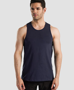 Camisetas sin Mangas Personalizadas para Hombre, Tejido de Alta Calidad en Spandex/Algodón, Ropa Deportiva Transpirable, Cómoda y de Secado Rápido - Product Image 1
