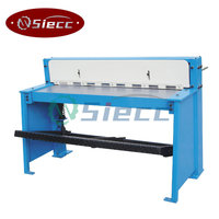Machine de découpe manuelle de tôles Q01-2.0x1000 Machine de cisaillement à pédale